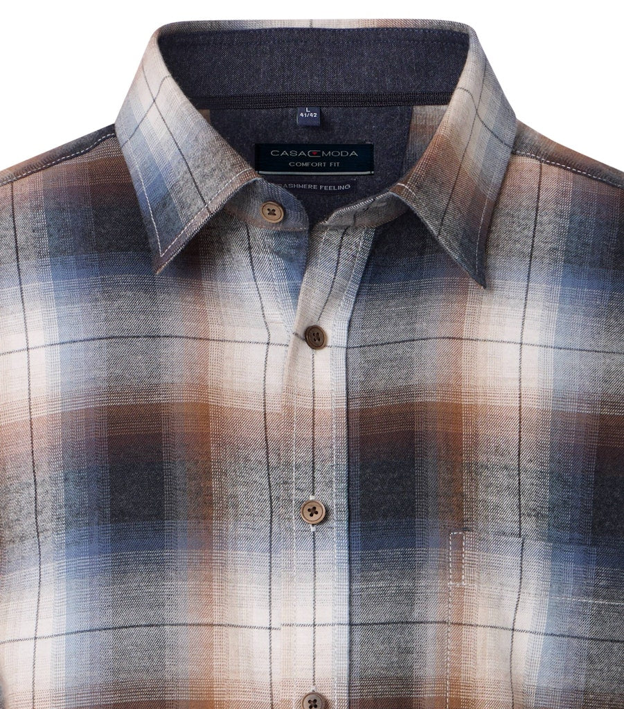 Casa Moda Herren Hemden Anthrazit