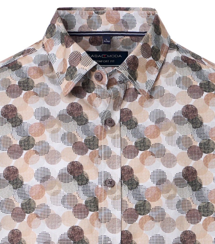 Casa Moda Herren Hemden Braun
