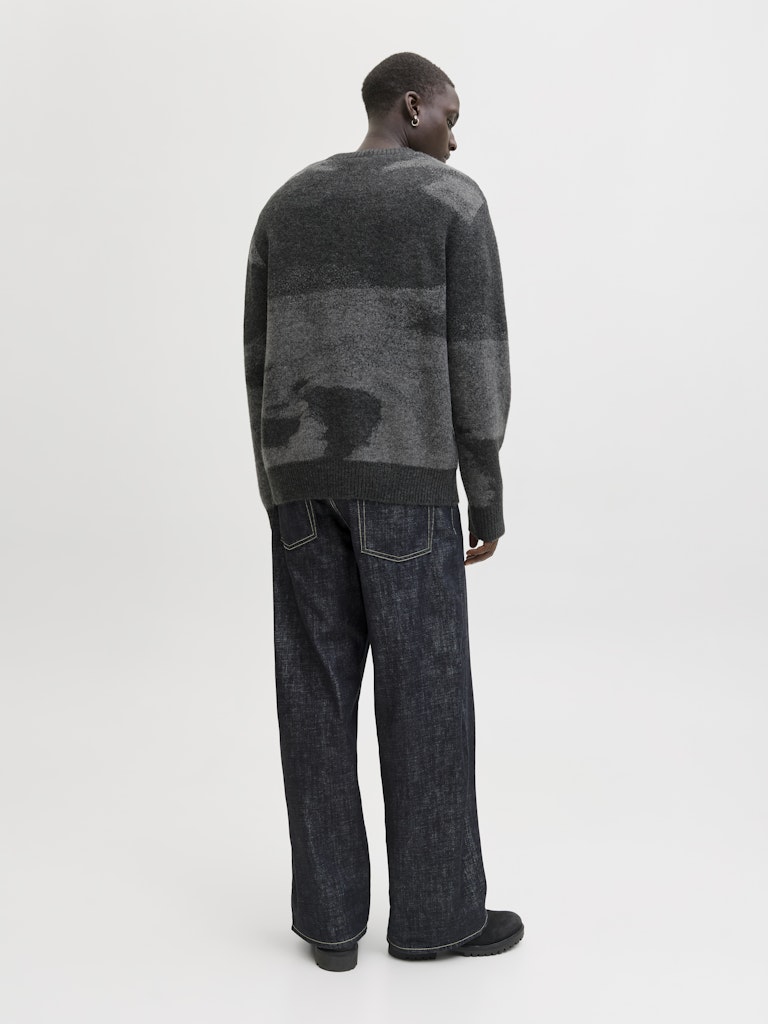 Jack & Jones Herren Pullover Black/Dgm