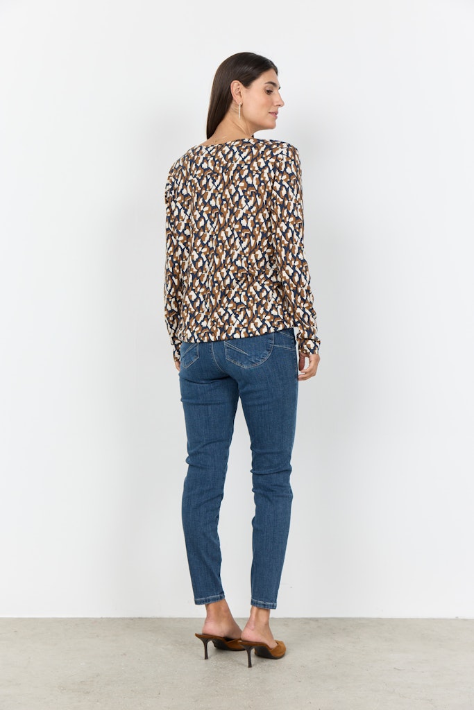 Soya Concept Damen Blusen Navy Blazer Com