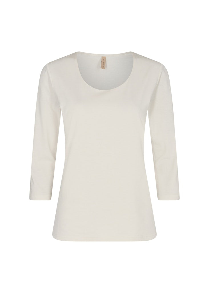 Soya Concept Damen T-Shirts Offwhite