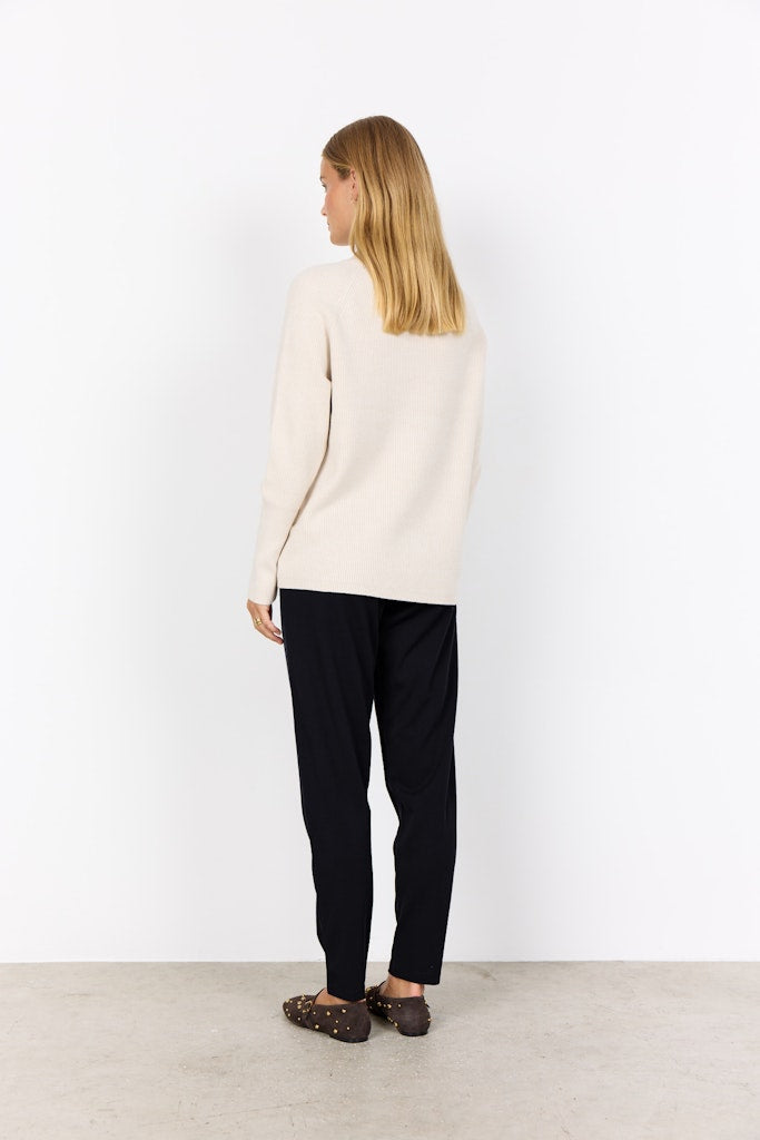 Soya Concept Damen Pullover Cream Melange
