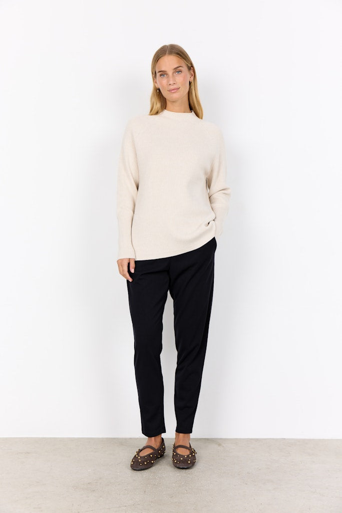 Soya Concept Damen Pullover Cream Melange