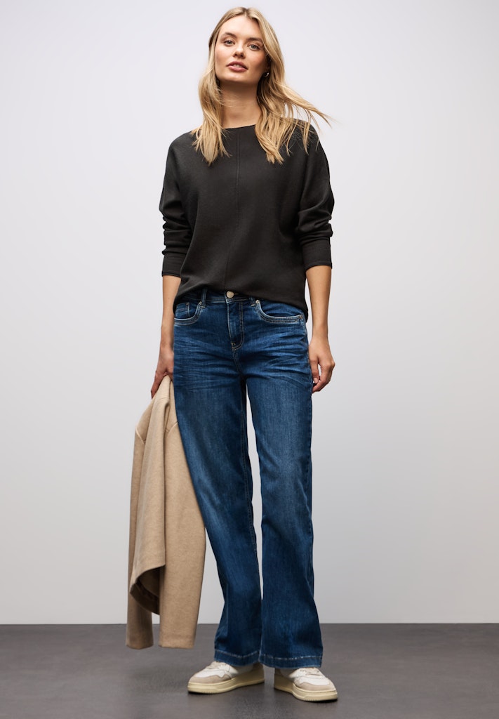 Street One Damen Pullover Darkest B