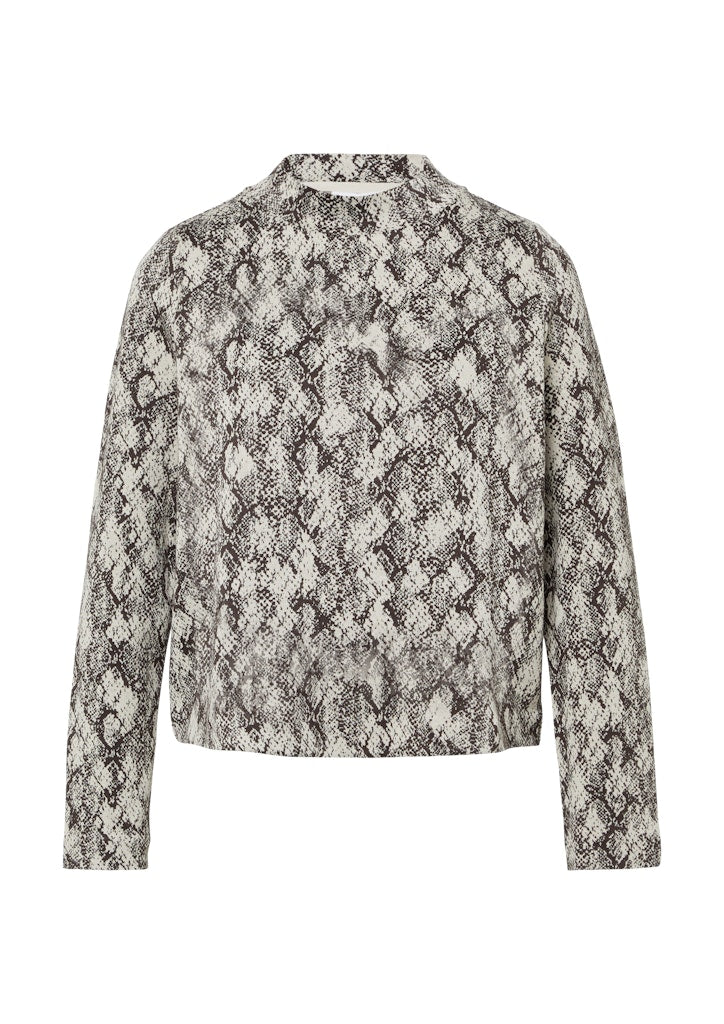 Comma Damen Sweatshirts Grey/Black