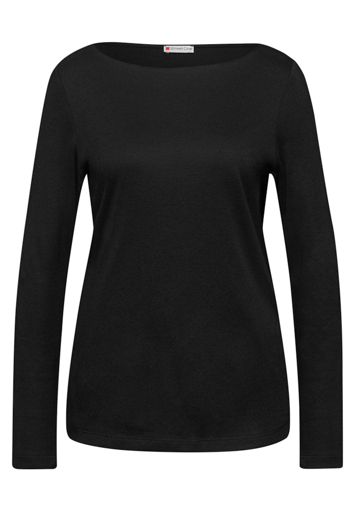 Street One Damen T-Shirts  Black