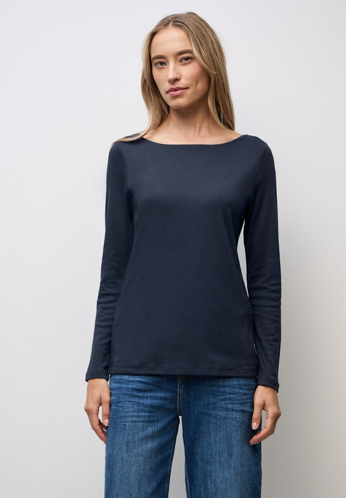 Street One Damen T-Shirts  Deep Blue