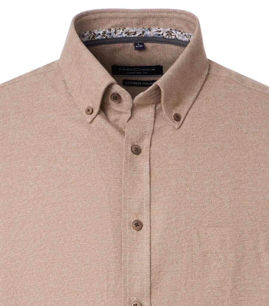 Casa Moda Herren Hemden Beige