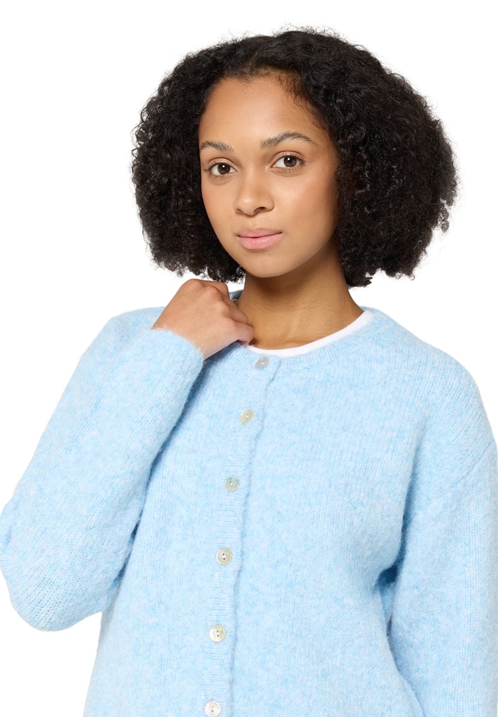 Cartoon Damen Strickjacken Light Blue Mela