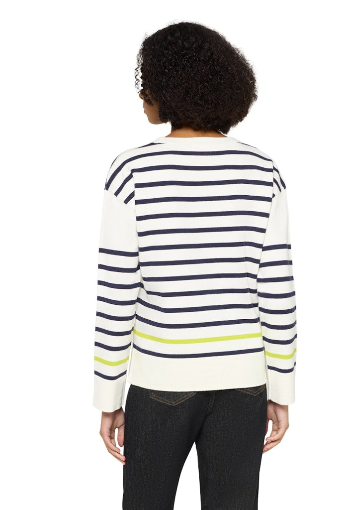 Cartoon Damen Pullover Blue/Cream