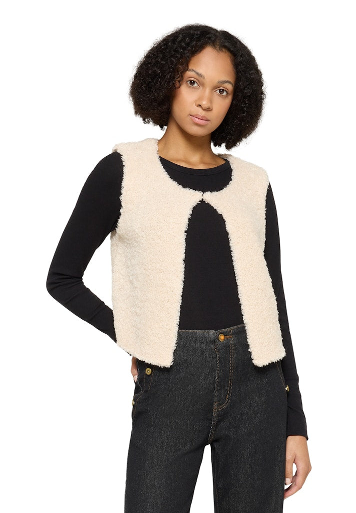 Cartoon Damen Strickjacken Cream