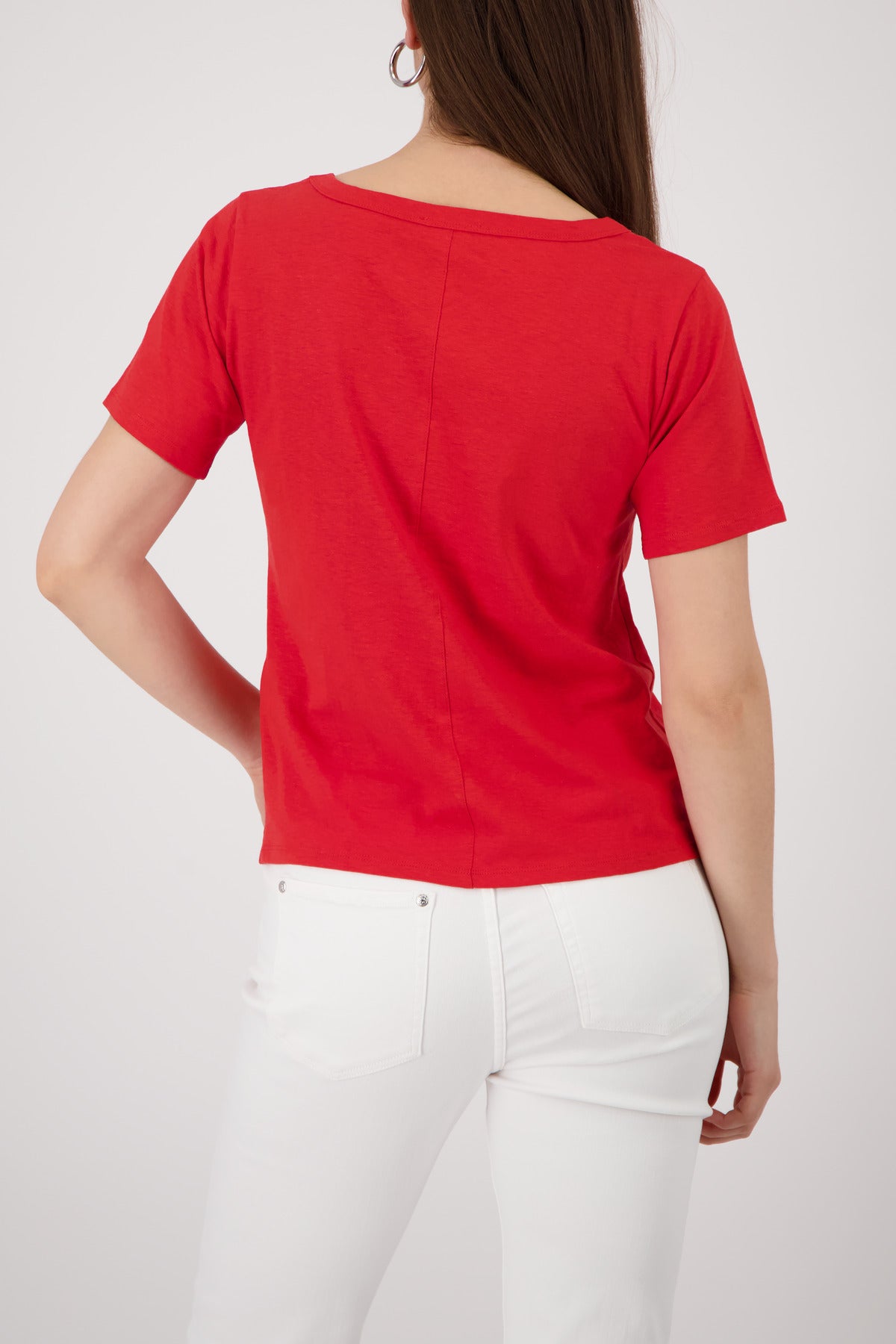 Monari Damen T-Shirts Coral Red