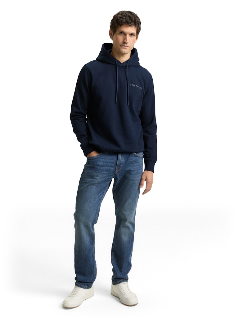 Tom Tailor Herren Sweatshirts Sky Captain Blu