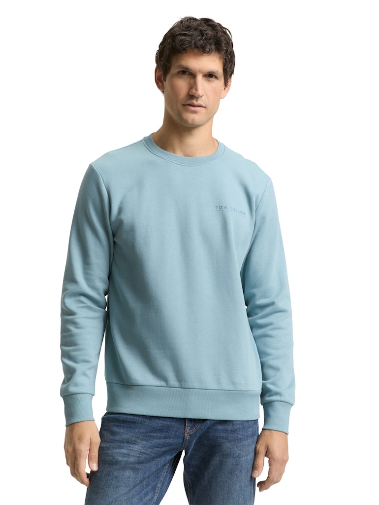 Tom Tailor Herren Sweatshirts Tourmaline