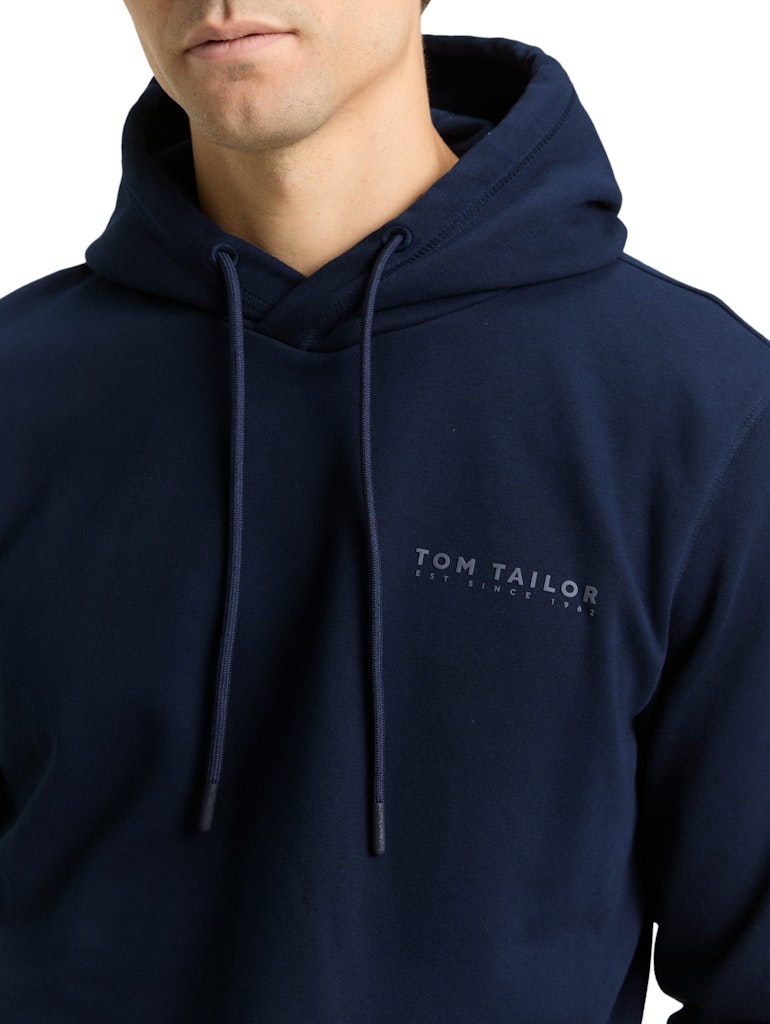Tom Tailor Herren Sweatshirts Sky Captain Blu
