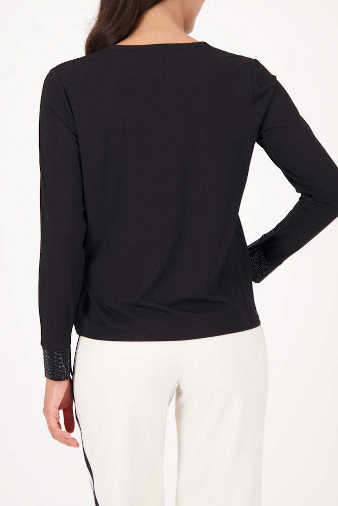 Monari Damen T-Shirts  Schwarz