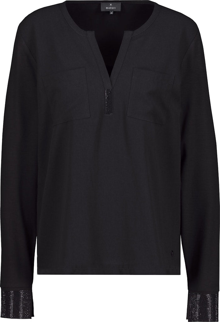 Monari Damen T-Shirts  Schwarz