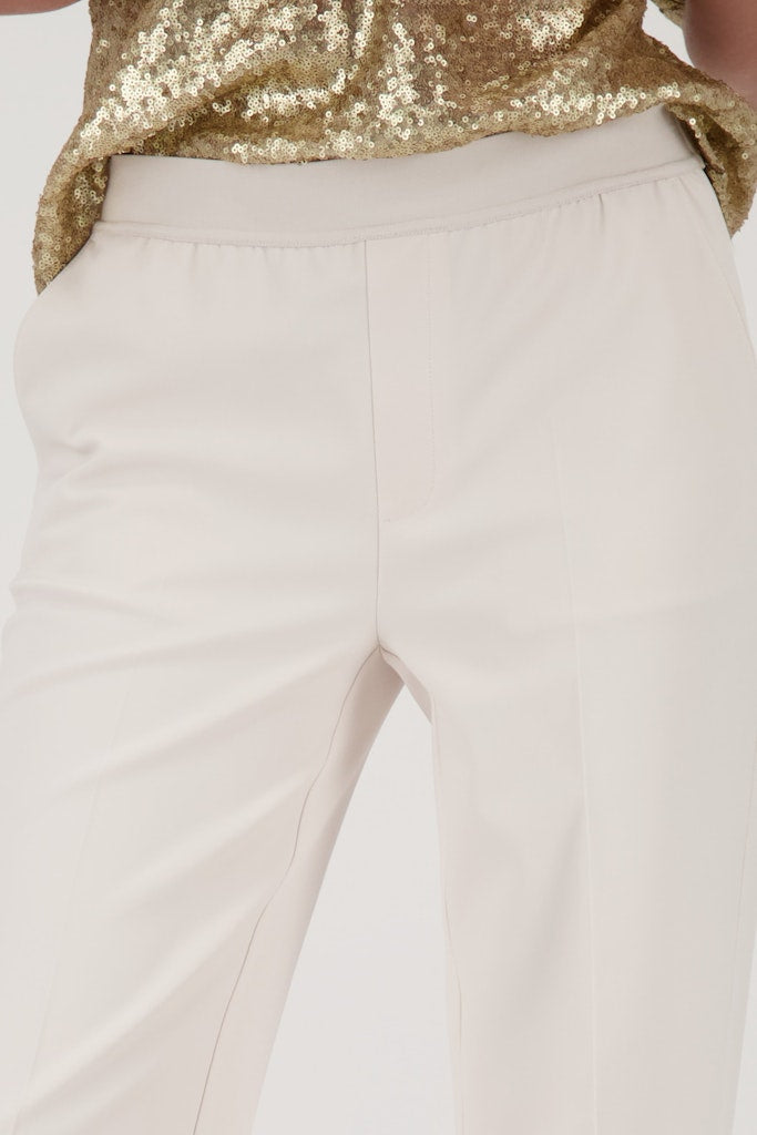 Monari Damen Hosen  Almond