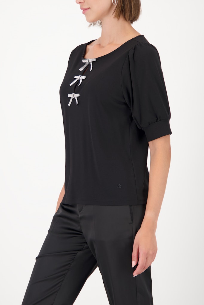 Monari Damen T-Shirts  Schwarz