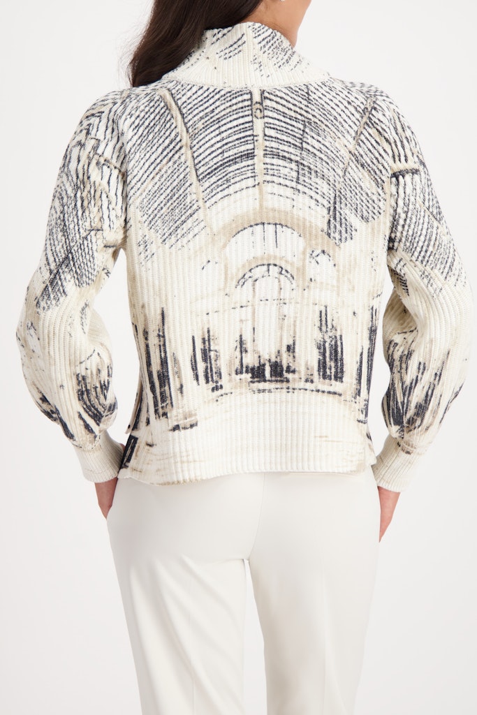 Monari Damen Pullover  Almond Gemu