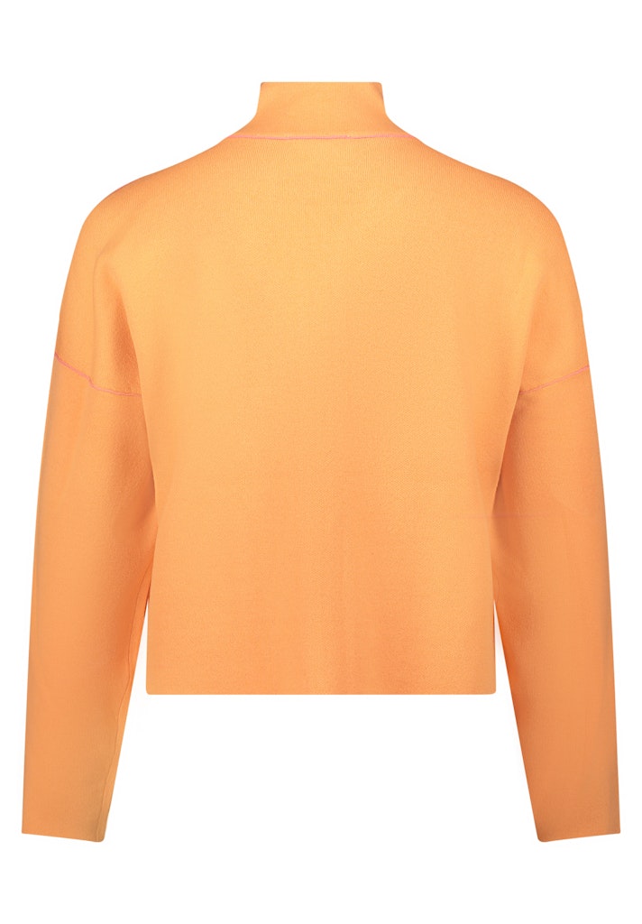 Cartoon Damen Strickjacken Orange/Pink