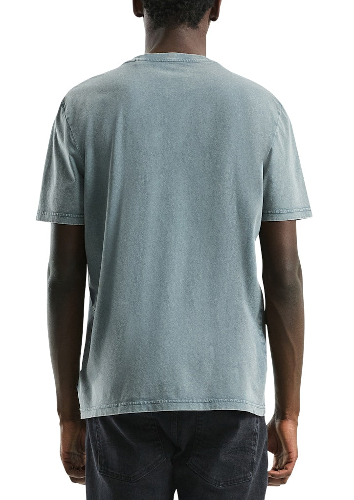 QS by S.Oliver Herren T-Shirts kurz Blue