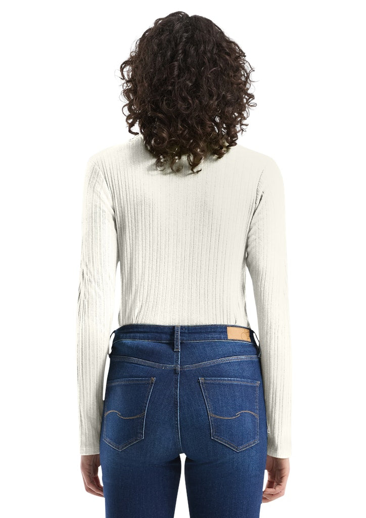 QS by S.Oliver Damen T-Shirts White