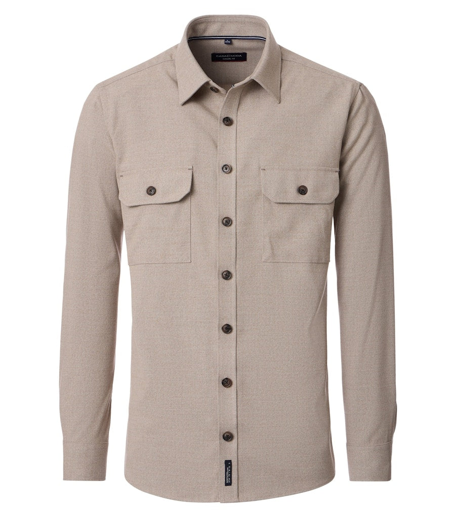 Casa Moda Herren Hemden  Beige