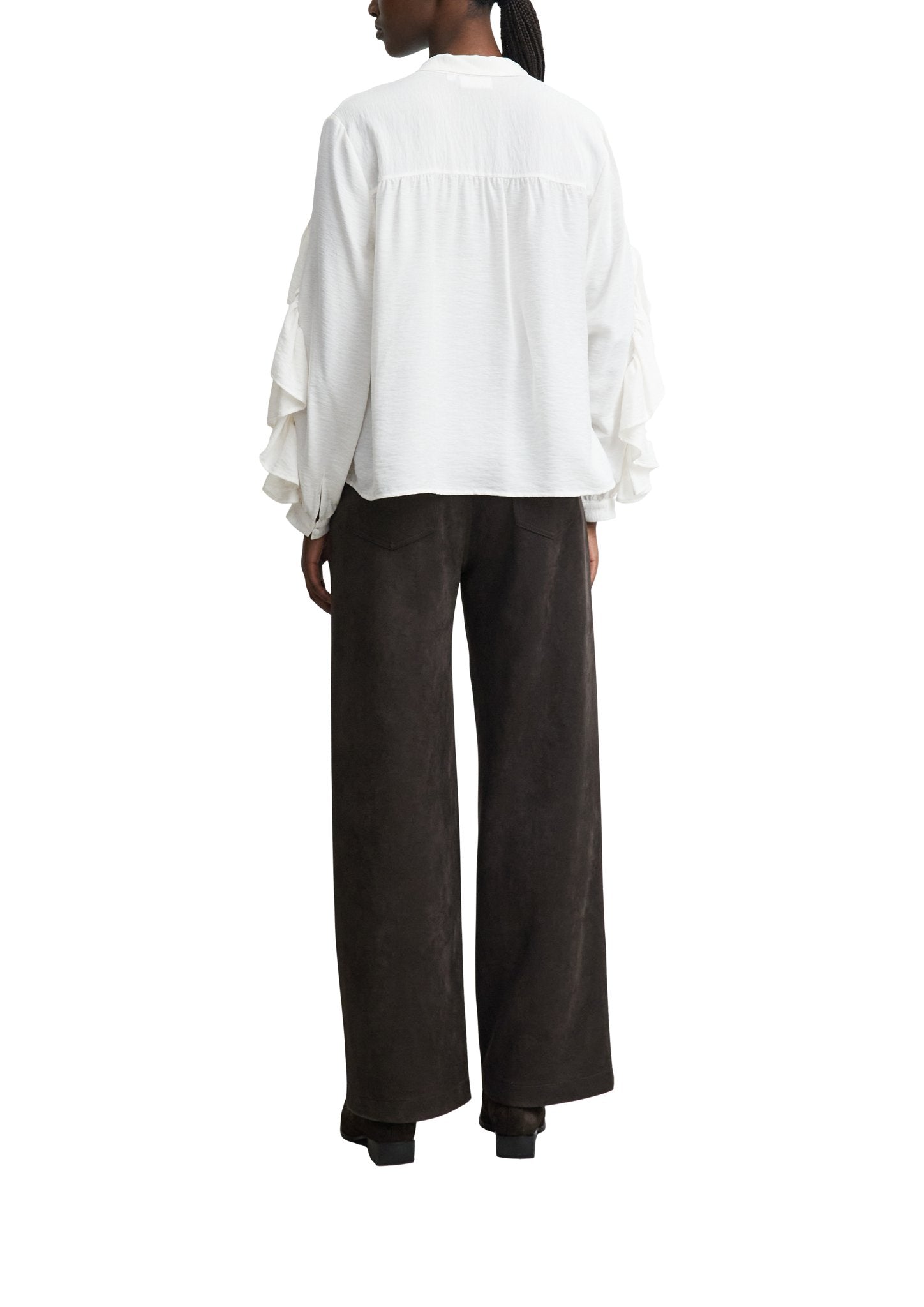 Comma Damen Hosen  Brown