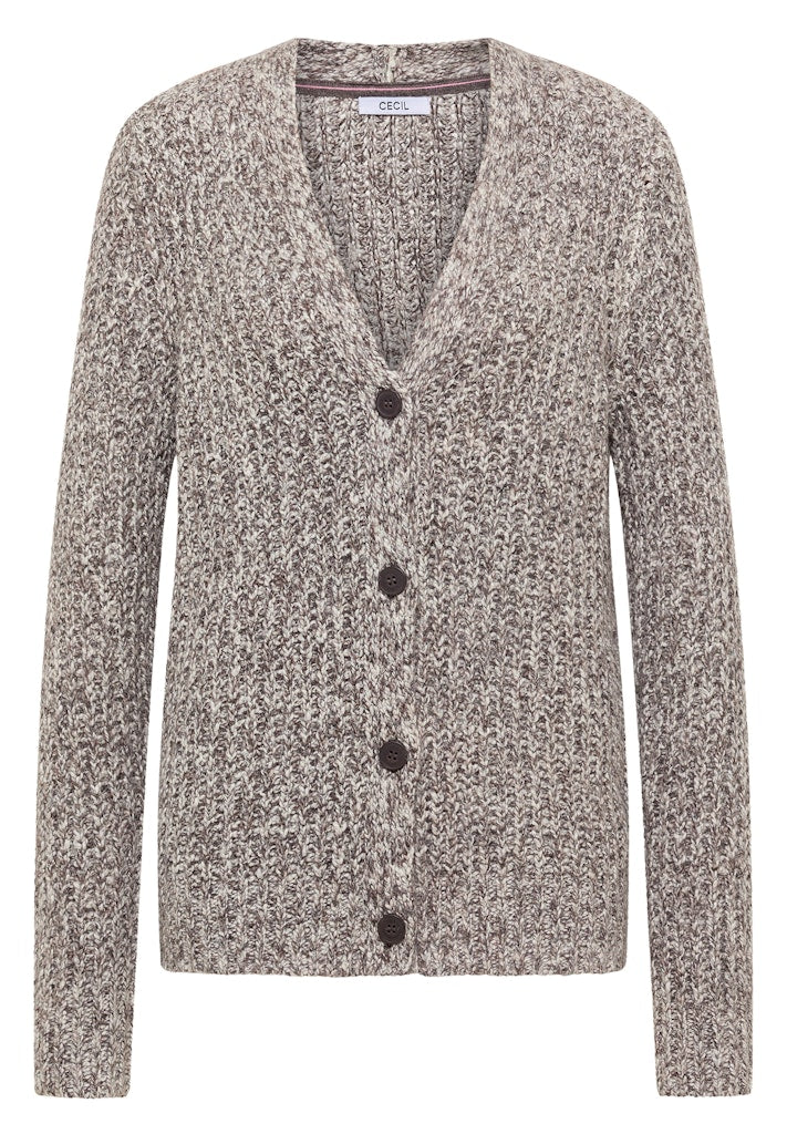 Cecil Damen Strickjacken  Mushroom