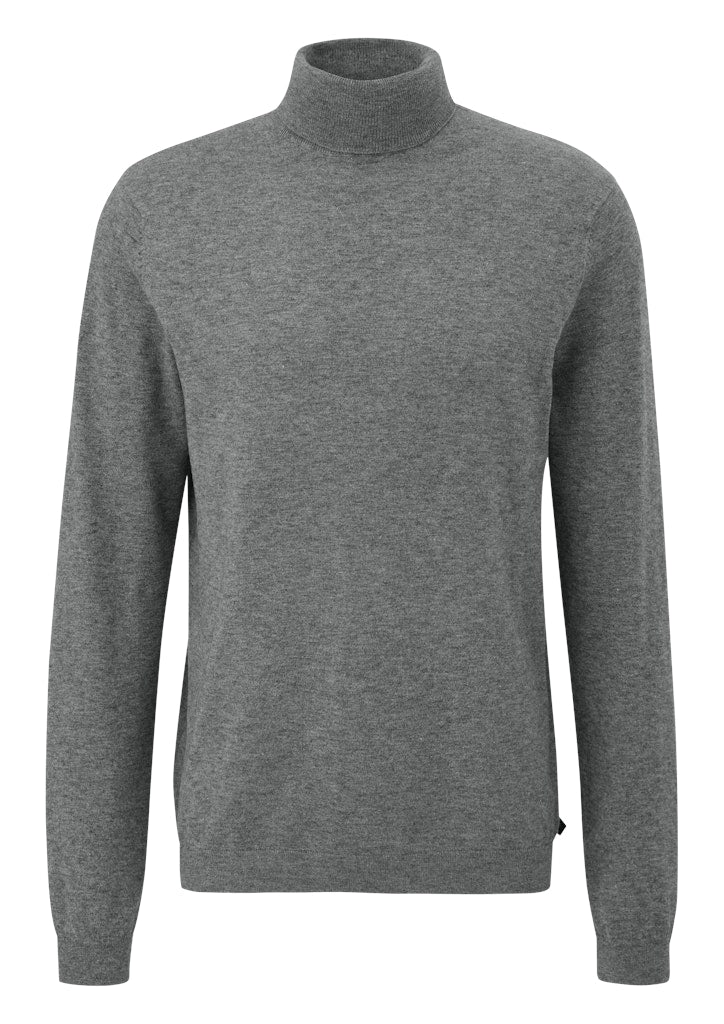 QS by S.Oliver Herren Pullover Grey/Black