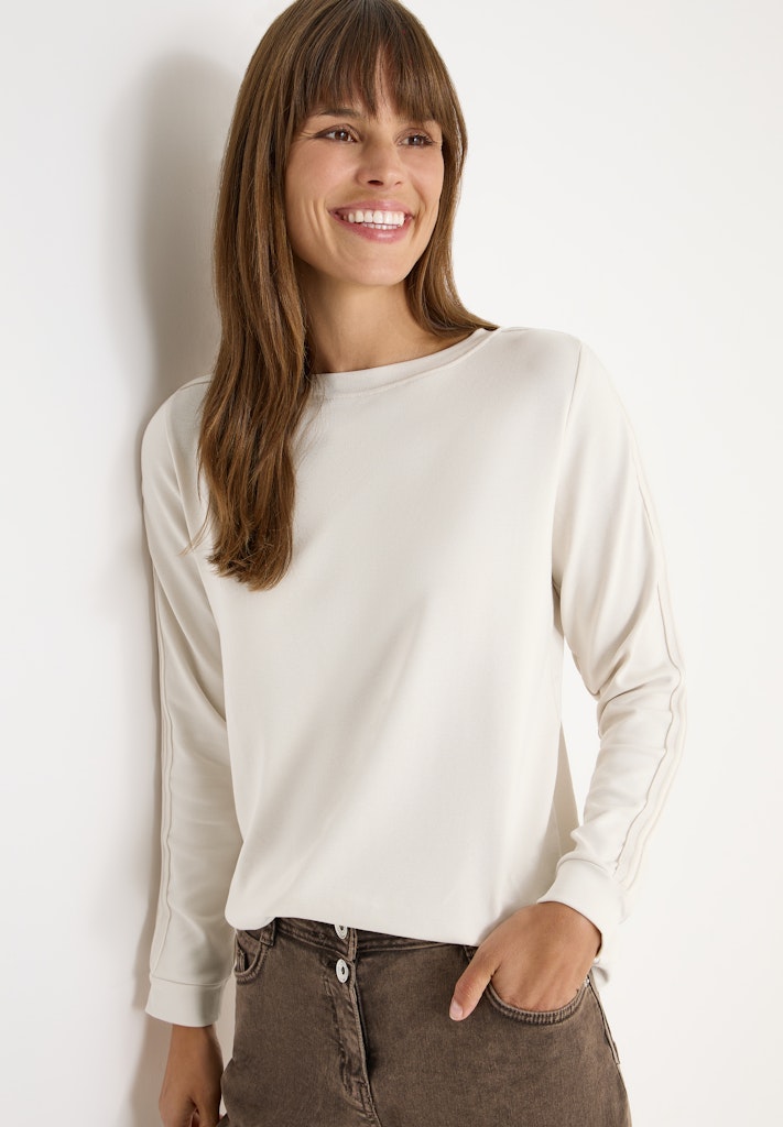 Cecil Damen T-Shirts Light Gre