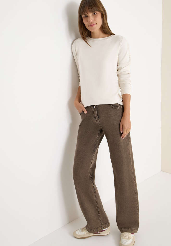 Cecil Damen T-Shirts Light Gre