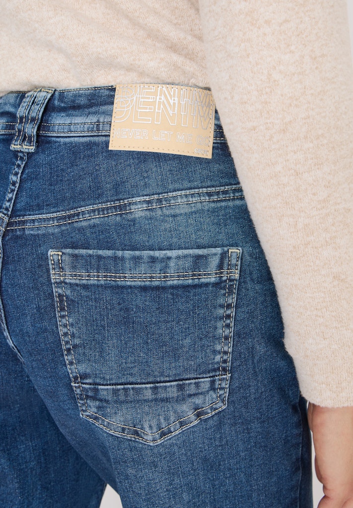 Cecil Damen Hosen Mid Blue