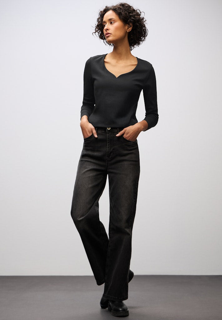 Street One Damen T-Shirts Black