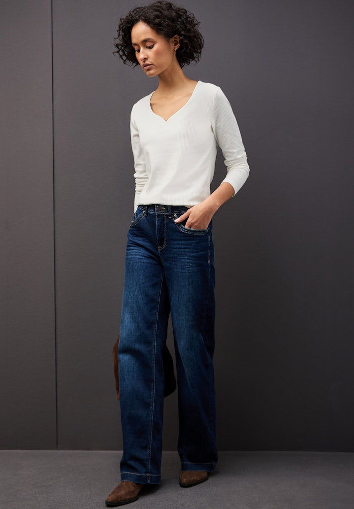 Street One Damen T-Shirts Off White