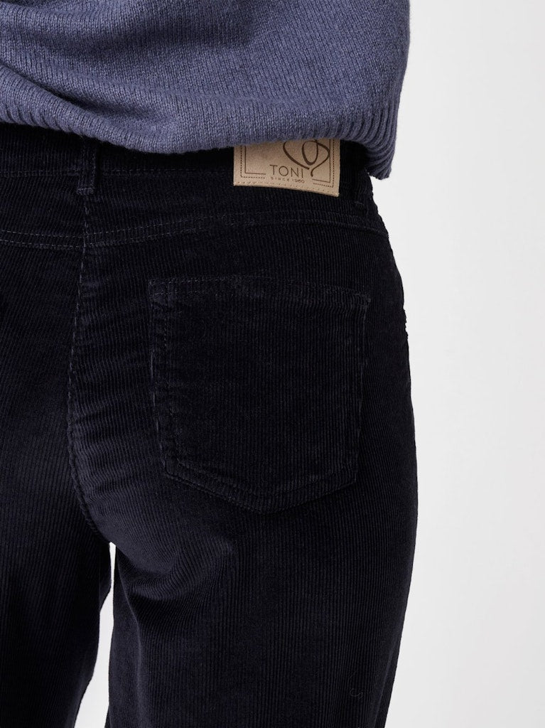 Toni Dress Damen Hosen Dark Blue