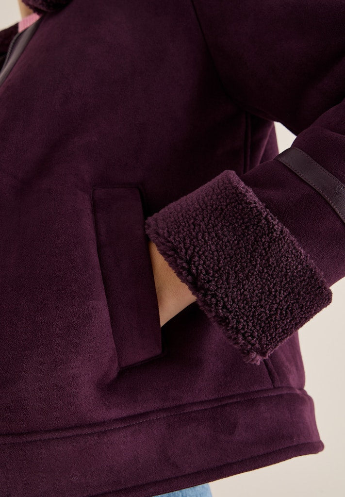 Cecil Damen Blazer Eggplant