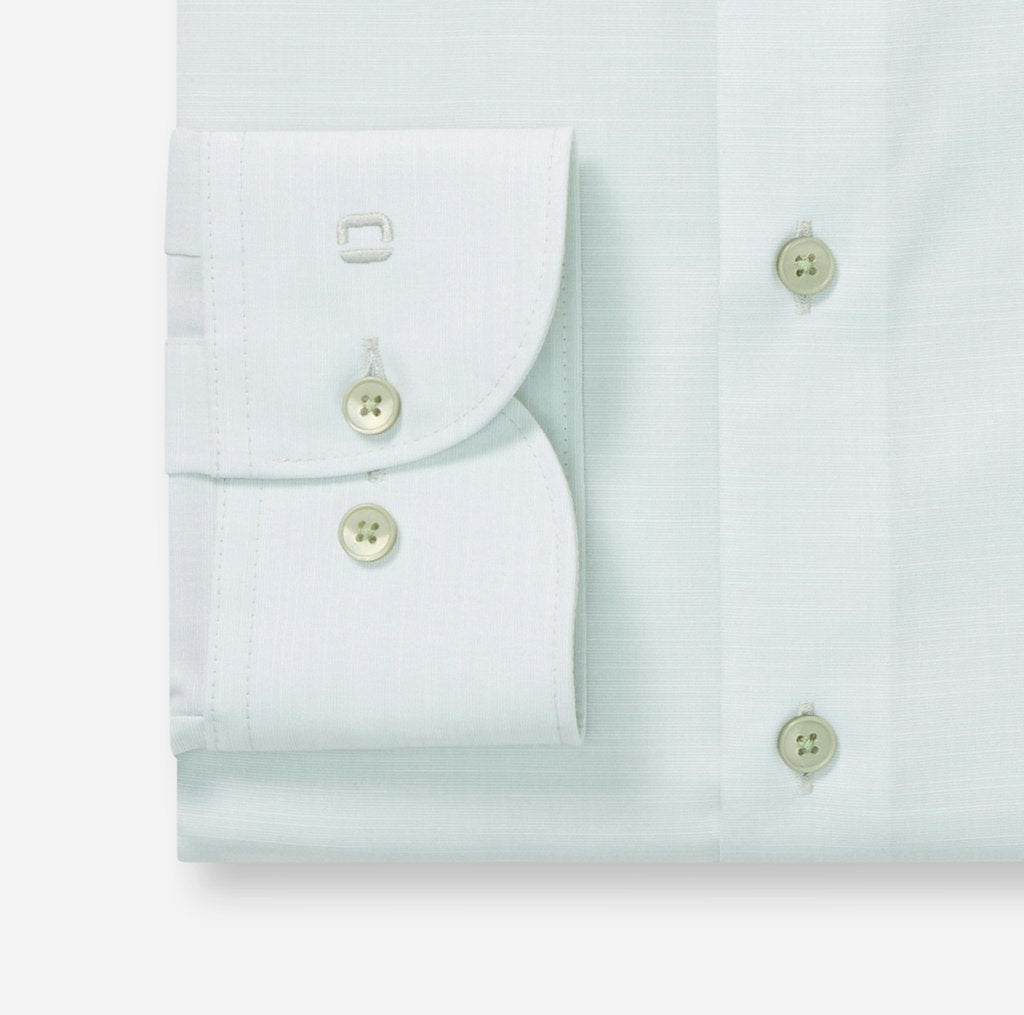 Olymp Herren Hemden lang  Lindgrõn