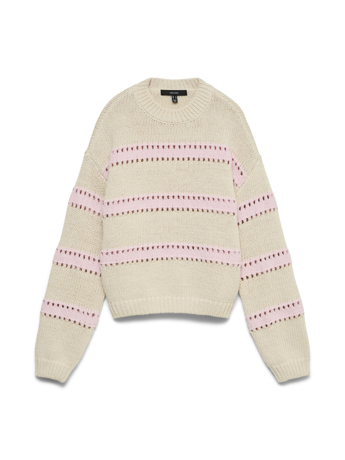 Vero Moda Damen Pullover Birch/W. Parfai
