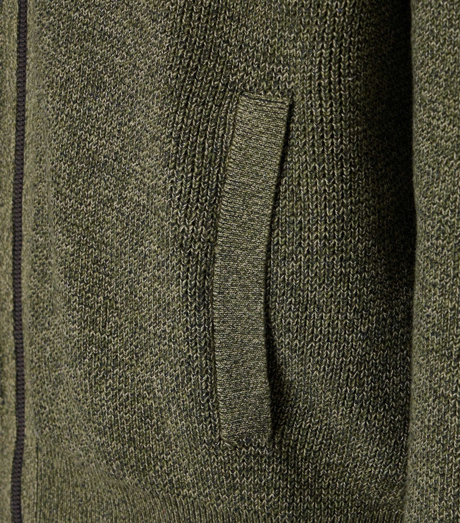 Casa Moda Herren Strickjacken Gruen