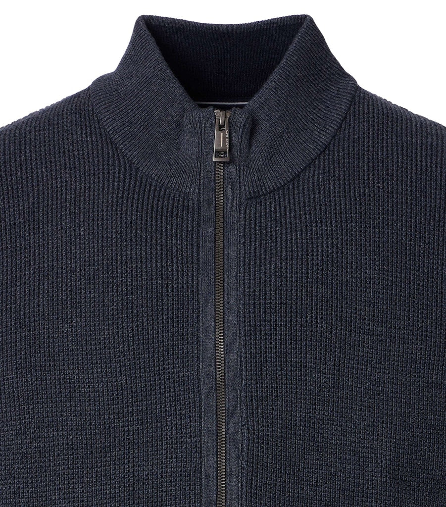 Casa Moda Herren Strickjacken Blau