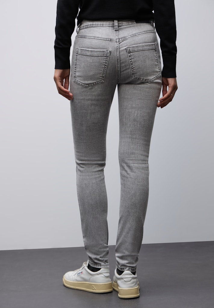 Street One Damen Hosen  Mid Grey