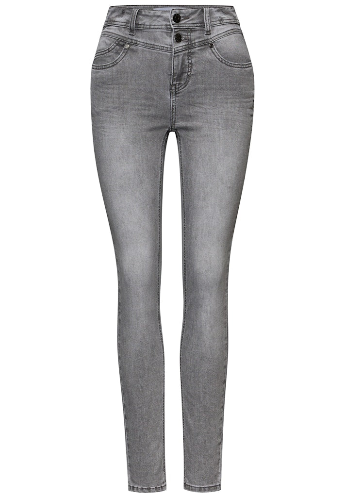 Street One Damen Hosen  Mid Grey