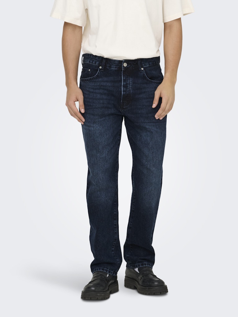 Only & Sons Herren Jeans Blue Black Deni