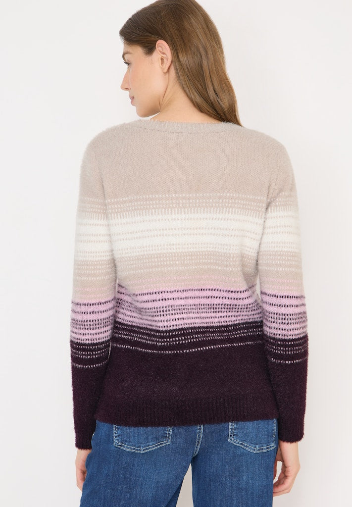 Cecil Damen Pullover  Eggplant