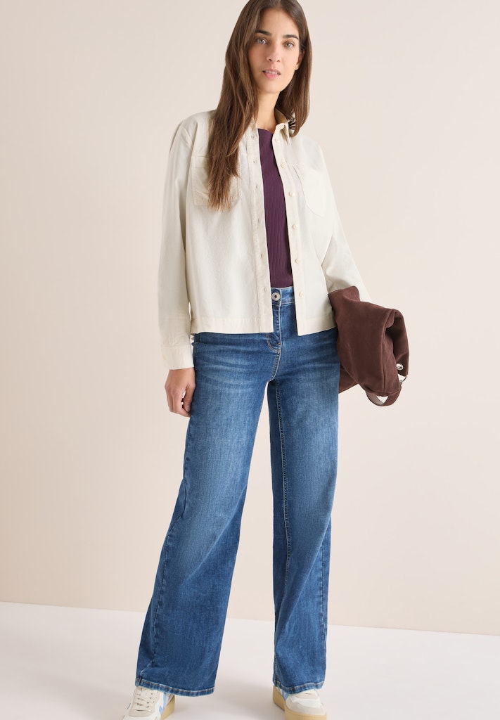 Cecil Damen Blusen Light Gre