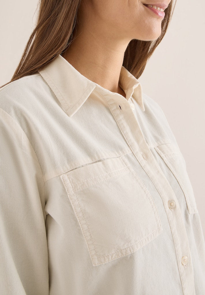 Cecil Damen Blusen Light Gre