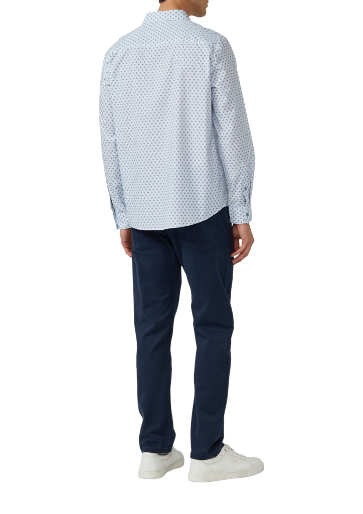 S. Oliver red Herren Hemden lang Blue