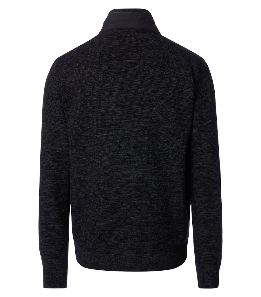 Casa Moda Herren Strickjacken Schwarz